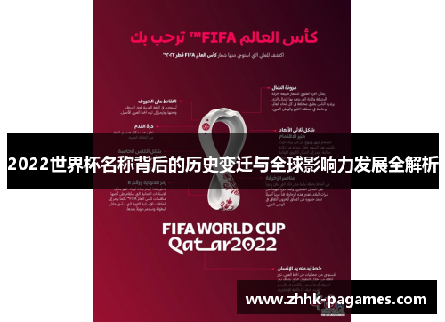 2022世界杯名称背后的历史变迁与全球影响力发展全解析